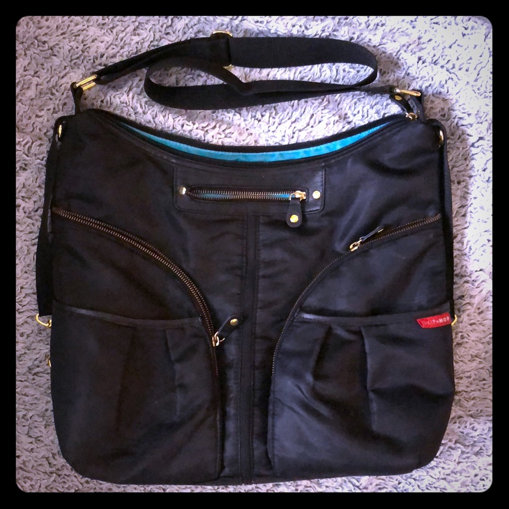 Skip Hop Black Diaper Bag